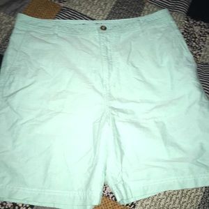 A pair of men’s “SADDLE BRED” shorts